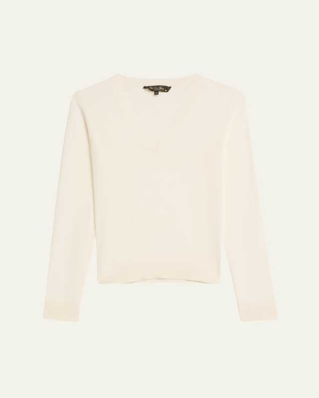 V-Neck Cashmere Sweater